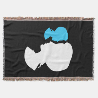 Manta Tejida Chica victoriana Silhouette Cameo