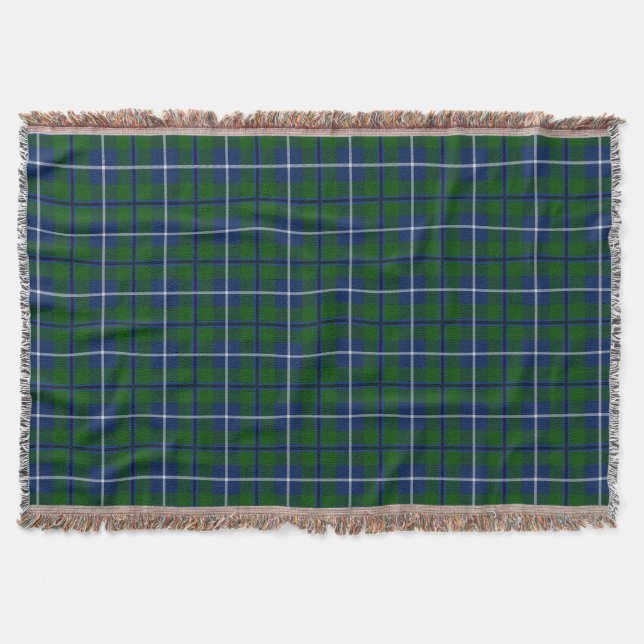 Manta Tejida Clan Douglas Tartan (Anverso)