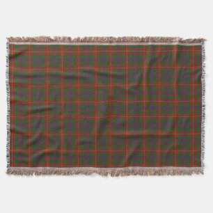 Manta Tejida Clan Fraser Scotland Highland Tartán