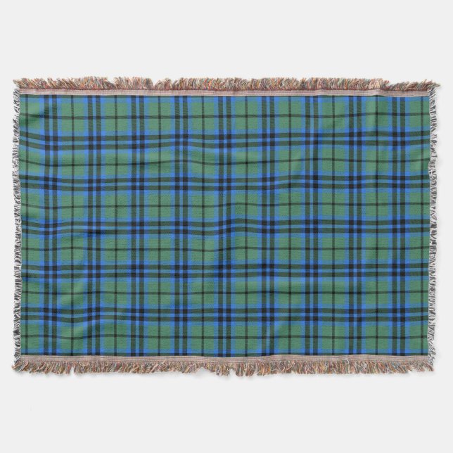 Manta Tejida Clan Keith Tartan (Anverso)