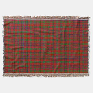 Manta Tejida Clan MacDonald del tartán de Glencoe