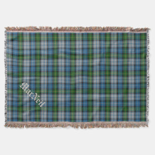 Manta Tejida Clan MacNeil Tartan Plaid Personalizado Throw Blan