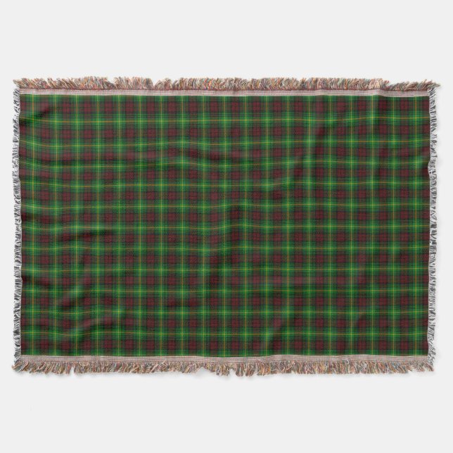 Manta Tejida Clan Martin Tartan (Anverso)