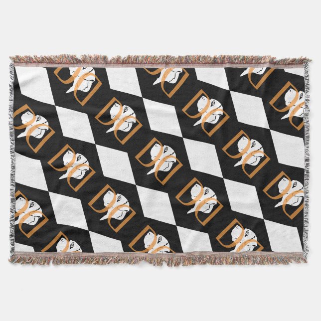 Manta Tejida Colección Gran Danés DD (Anverso)