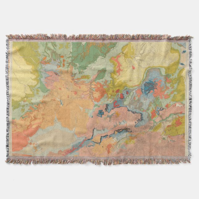 Manta Tejida Colorado compuesto (Anverso)