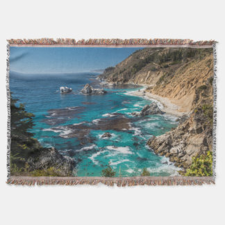 Manta Tejida Costa Big Sur, Costa Oeste, Costa del Pacífico