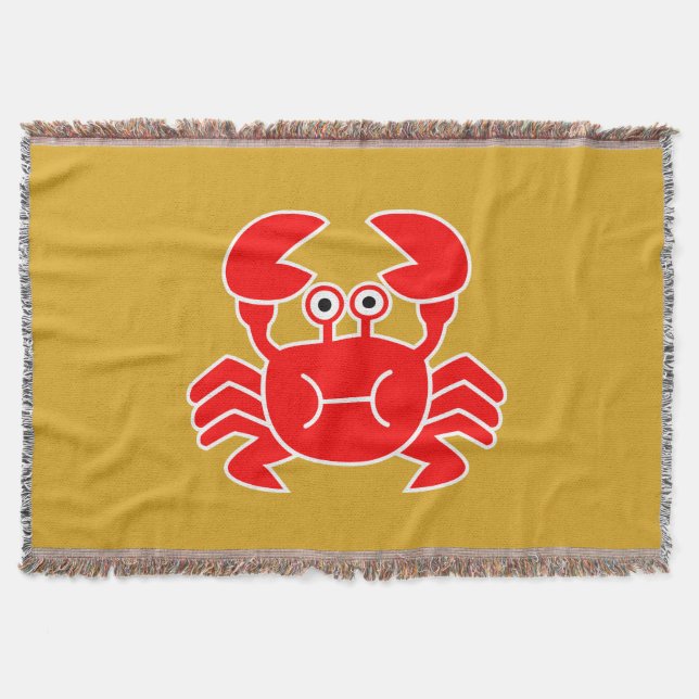 Manta Tejida Crab (Anverso)