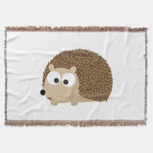 Manta Tejida Cute Hedgehog