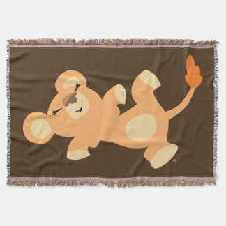 Manta Tejida Cute Lazy Personalizado Lioness