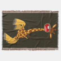 Cute Personalizado bailando jirafa