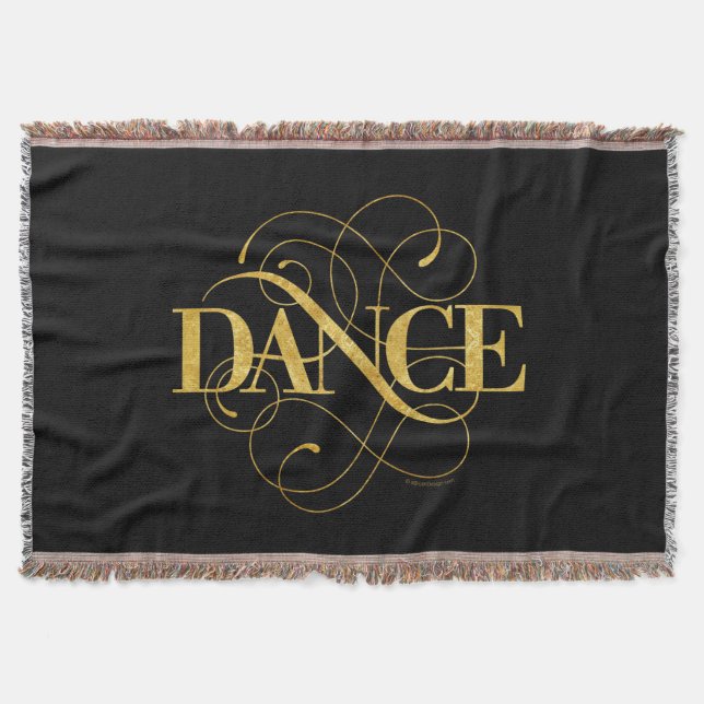 Manta Tejida Dance Flourish (Anverso)