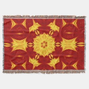 Manta Tejida Dandelion amarillo