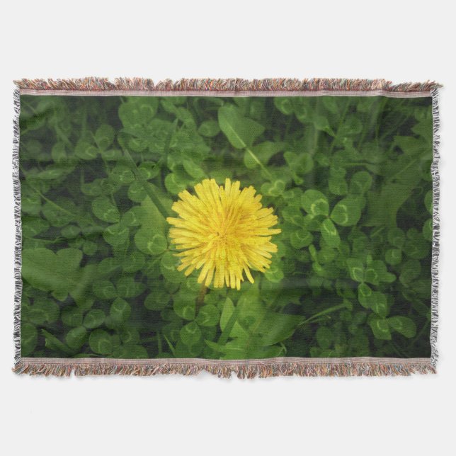 Manta Tejida Dandelion Throw Blanket (Anverso)