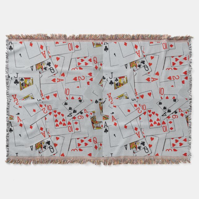 Manta Tejida Deck_Of_Cards,_Woven_Throw_Blanket (Anverso)