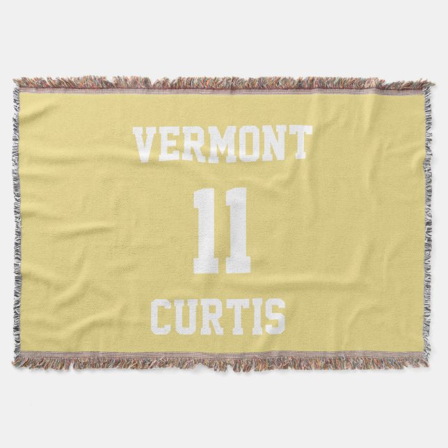 Manta Tejida Deportes tu propio cuero de peluche (Anverso)