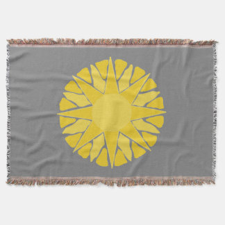 Manta Tejida ¡Desierto Sun! gris