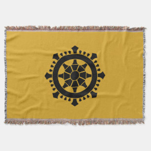 Manta Tejida Dharma chakra