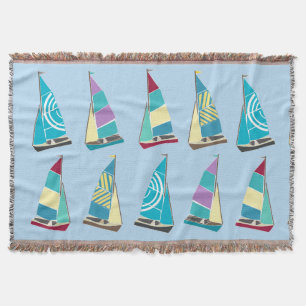 Manta Tejida Dinghies de época