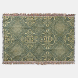 Manta Tejida Diseño anticuario / retro / vintage + tus ideas