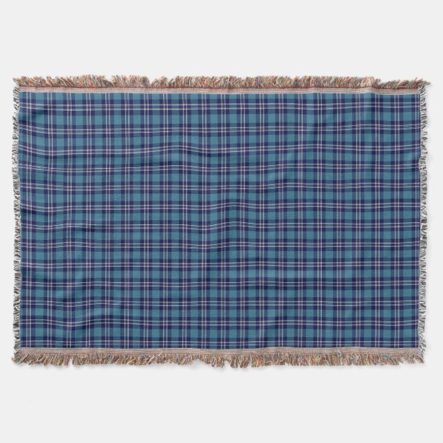 Manta Tejida Distrito de St Andrews Tartan Throw Blanket (Anverso)