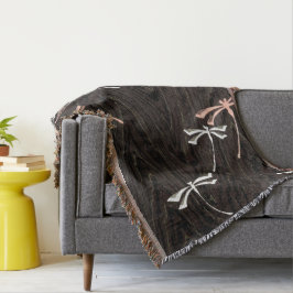 Manta Tejida Dragonfly Woodgrain