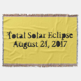 Manta Tejida Eclipse solar total 21 de agosto de 2017