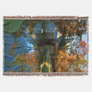 Manta Tejida EE. UU., Virginia, Blue Ridge Parkway, Mabry Mill
