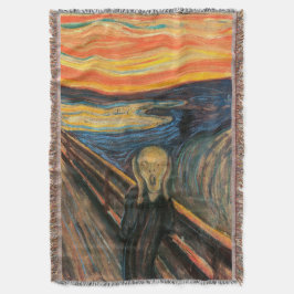 Manta Tejida El grito de Edvard Munch