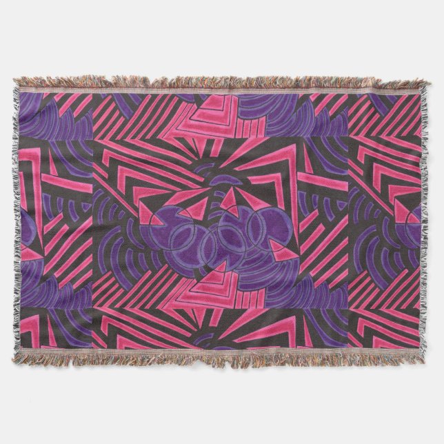 Manta Tejida El JukeBox de Carlen (Anverso)