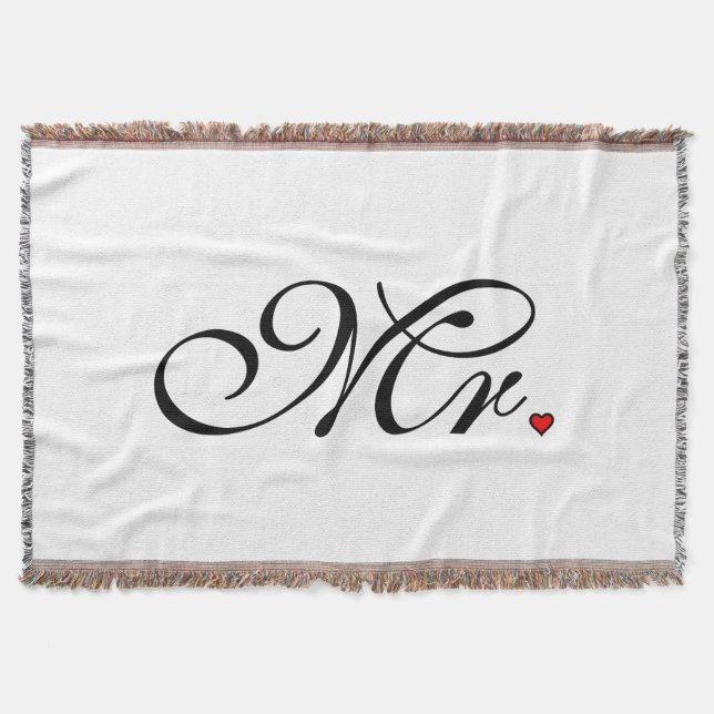 Manta Tejida El Sr. Husband Groom Sus Nuevas Cameras (Anverso)