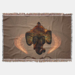 Manta Tejida Elefante indio