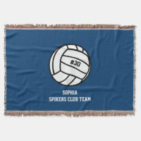 Equipo de voleibol personalizado, nombre y número 