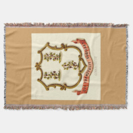 Manta Tejida Escudo de estado de Connecticut
