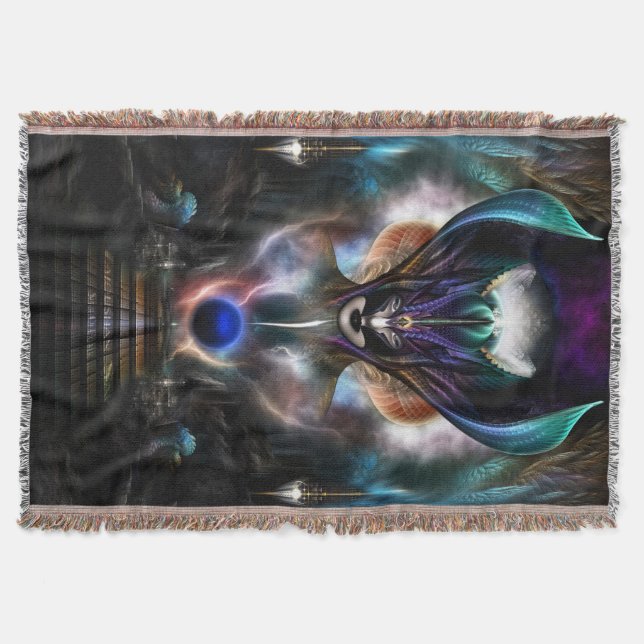 Manta Tejida Espíritu de poder de Taidushan Sai desenfrenado (Anverso)