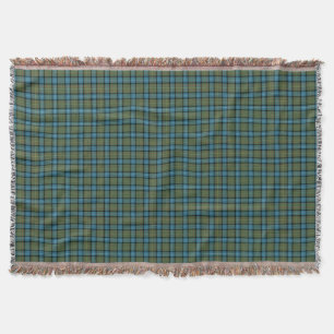 Manta Tejida Estado de California Tartan