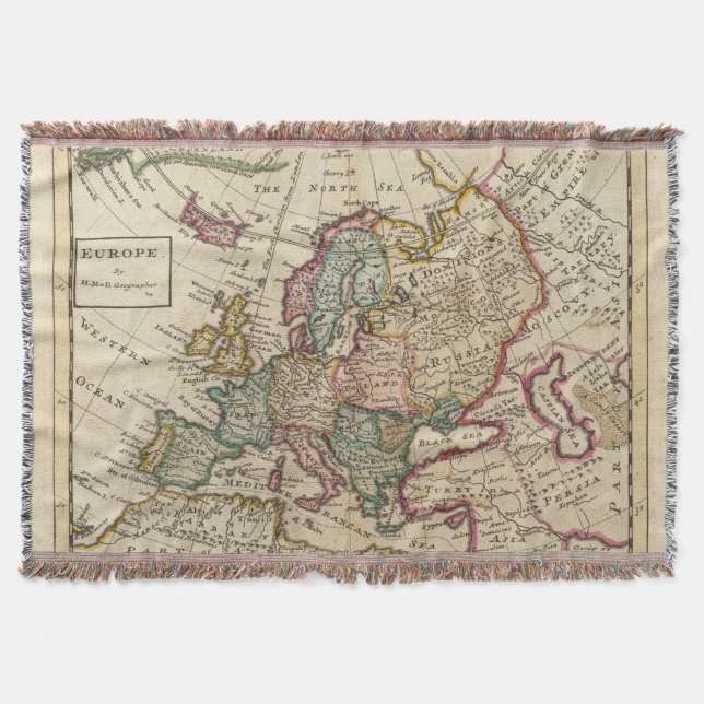 Manta Tejida Europa 20 (Anverso)