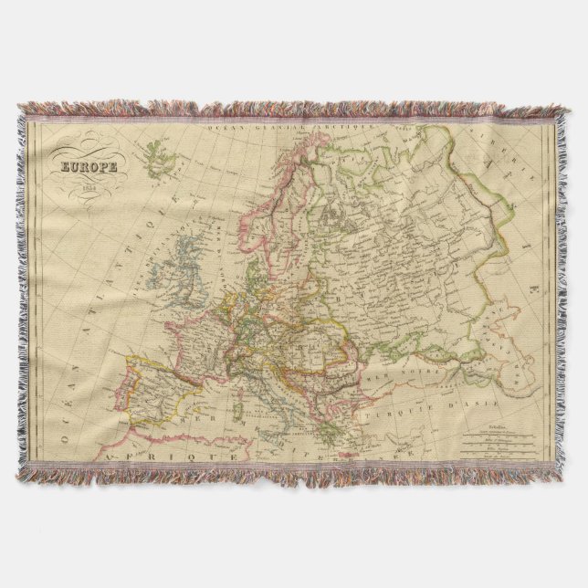 Manta Tejida Europa 27 (Anverso)