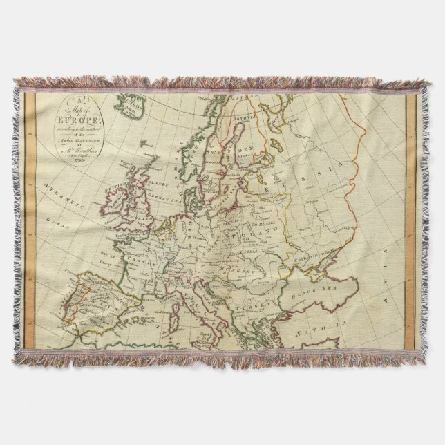 Manta Tejida Europa 33 (Anverso)