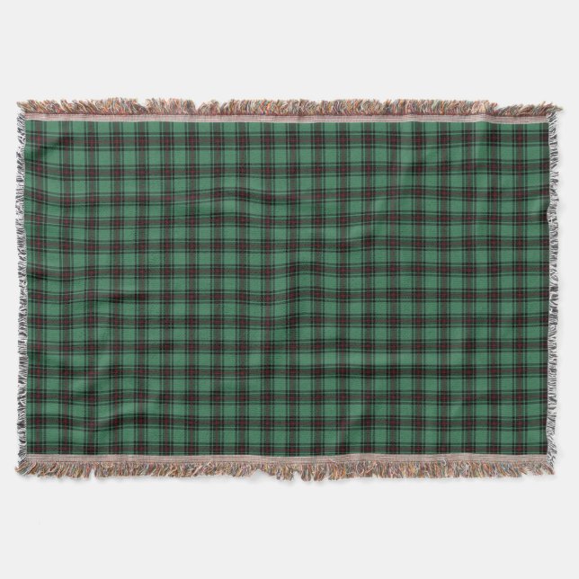 Manta Tejida Fife District Tartan Throw Blanket (Anverso)
