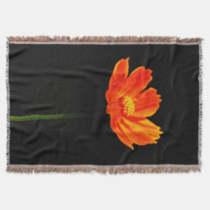 Manta Tejida Flor Cosmos