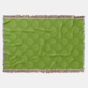 Manta Tejida Flor de vida / Blume des Lebens - verde patrón