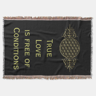 Manta Tejida Flor de vida / Blume des Lebens - VIII cosecha