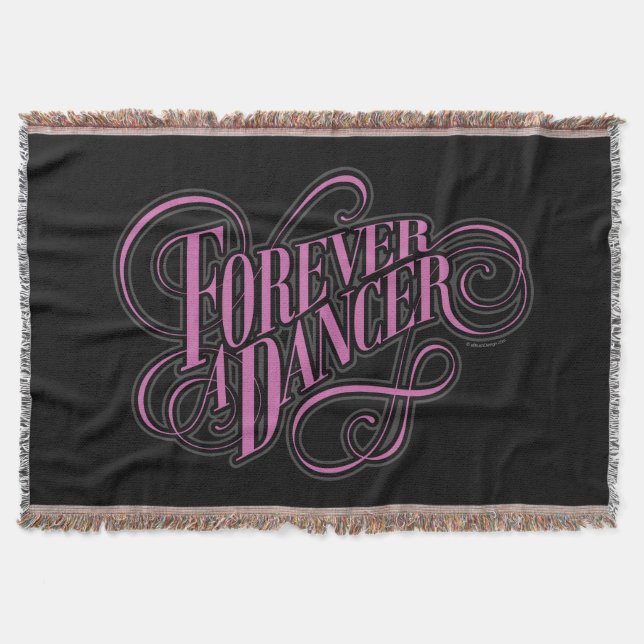 Manta Tejida Forever A Dancer (Anverso)