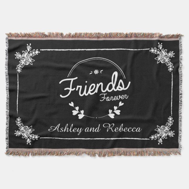 Manta Tejida Forever Friends Blanket (Anverso)
