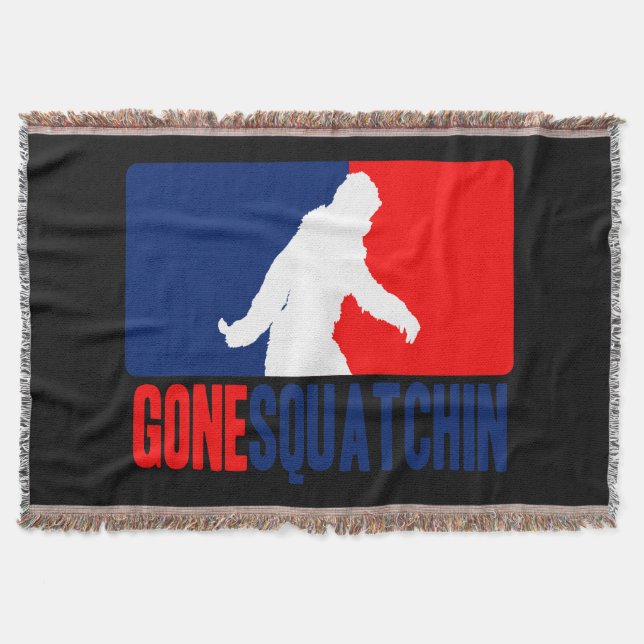 Manta Tejida Gone Squatchin League Style (Anverso)