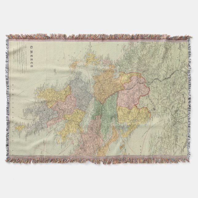 Manta Tejida Grecia 6 (Anverso)