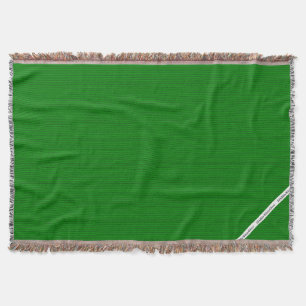 Manta Tejida HAMbyWG - Funda - Banda verde brillante
