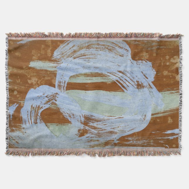 Manta Tejida Harbour Sunset (Anverso)