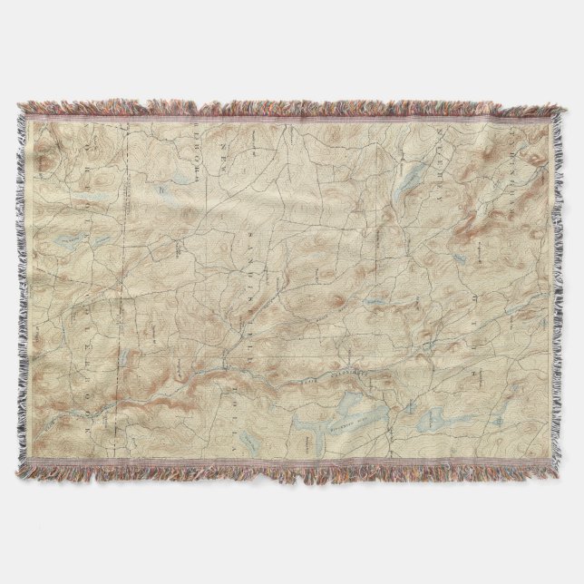 Manta Tejida Hoja de 2 Sandisfield (Anverso)