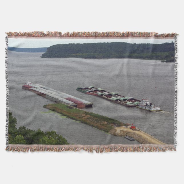 Manta Tejida Hojas Funda tejida (Anverso)